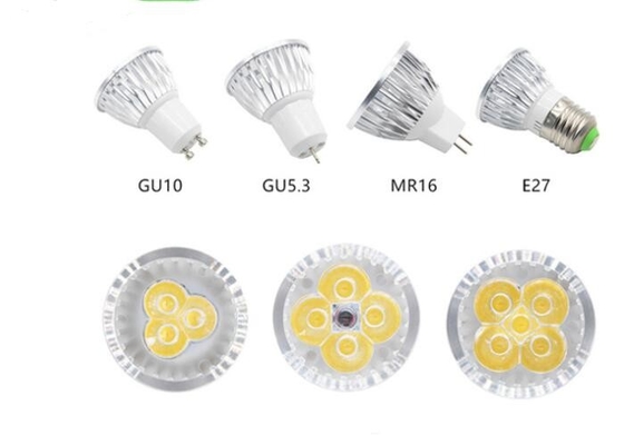 30 Degree 3 Watt Led Spotlight Mr16 , 4000k High Power Led Light Bulbs supplier